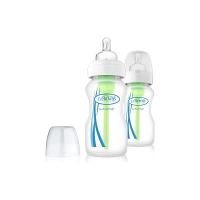 شیشه شیر دکتر براون دو عددی 270 میلی لیتر دی جی 92005 Dr Brown s DG92005 Bottle 270ml